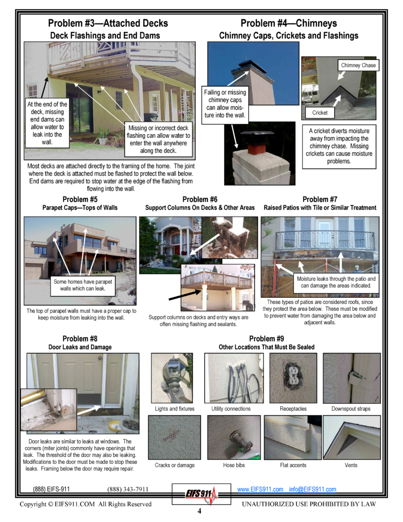 EIFS Maintenance Program EIFS911.COM